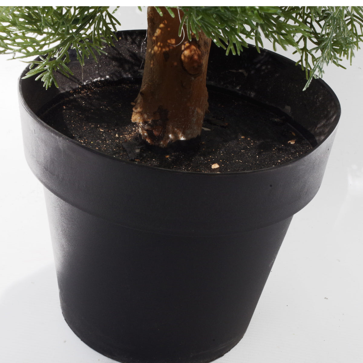 130cm Artificial Cedar Cypress Artificial Bushy Topiary Tree UV Protec ...