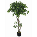 120cm Artificial Twisted Ficus Tree