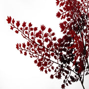 70cm Artificial Autumn Red Fern Tree Plant