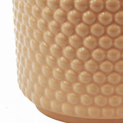 60cm Artificial Grass Plant With Peach Dusty Pink Ceramic Planter