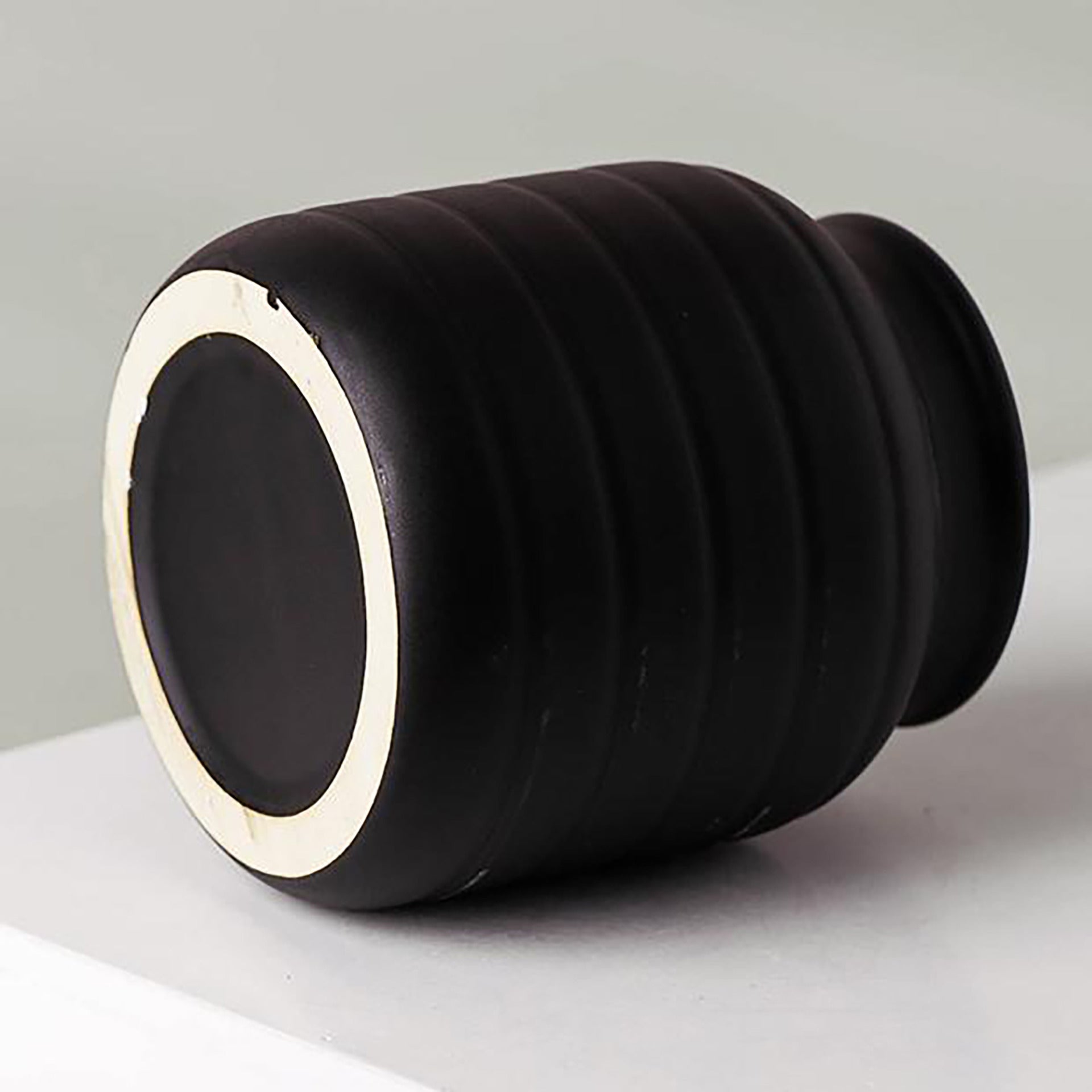 Black Vase Planter 13 x 13 x 14cm