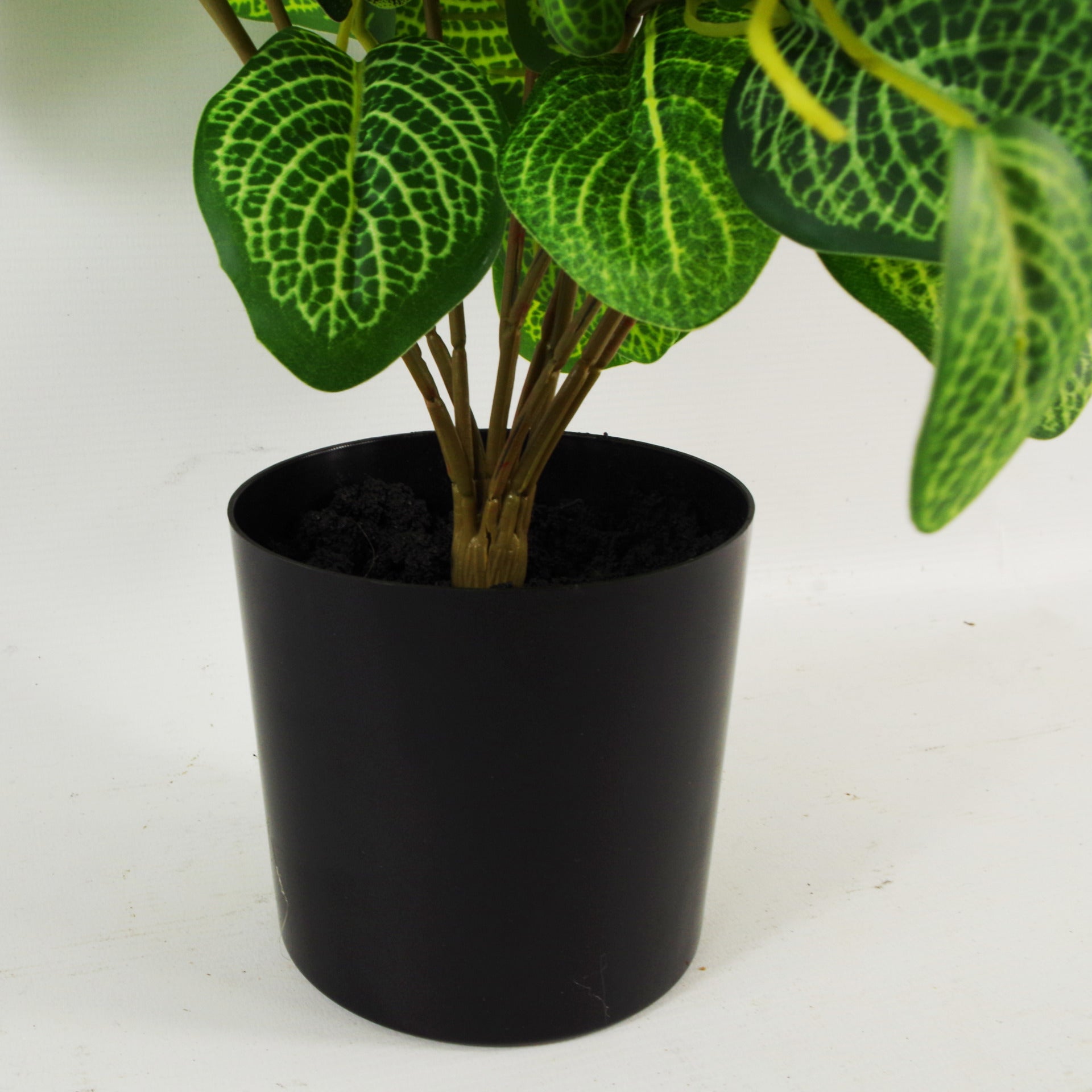 50cm Artificial Pothos Plant With Ceramic Planter And Stand