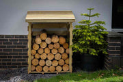 Pent Log Store #96cm(L) x 82(W) x 126(H)