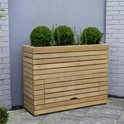 Tall Linear Planter #No Wheels