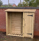 Heavy Duty Log Store with Tool Shed 6 x 6 (Height ft x Width ft)
