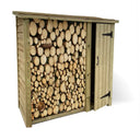 Heavy Duty Log Store with Tool Shed 6 x 6 (Height ft x Width ft)
