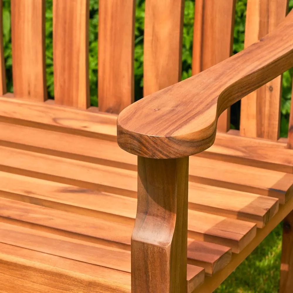 Mayfield 120cm Bench FSC Acacia Wood Teak Look