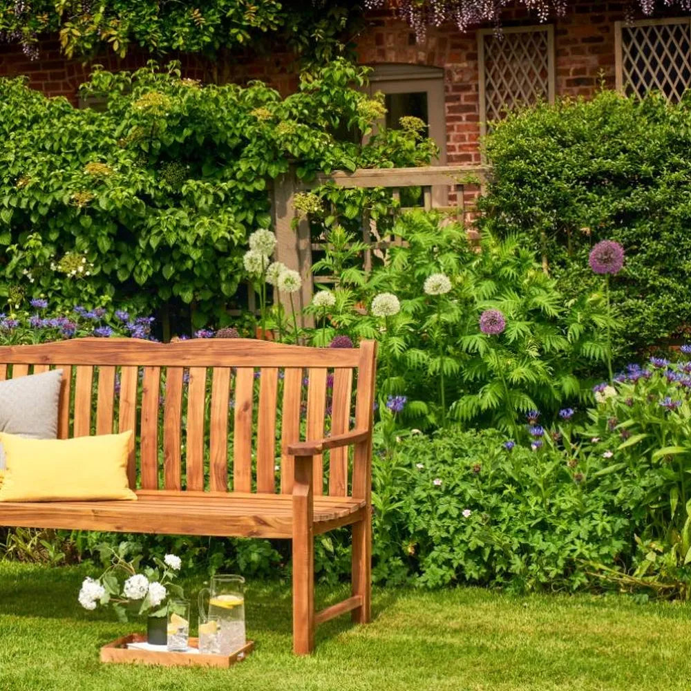 Mayfield 150cm Bench FSC Acacia Wood Teak Look