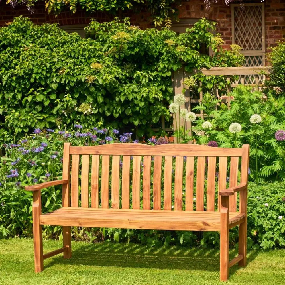Mayfield 150cm Bench FSC Acacia Wood Teak Look