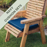 Navy Outdoor Cushion Sets