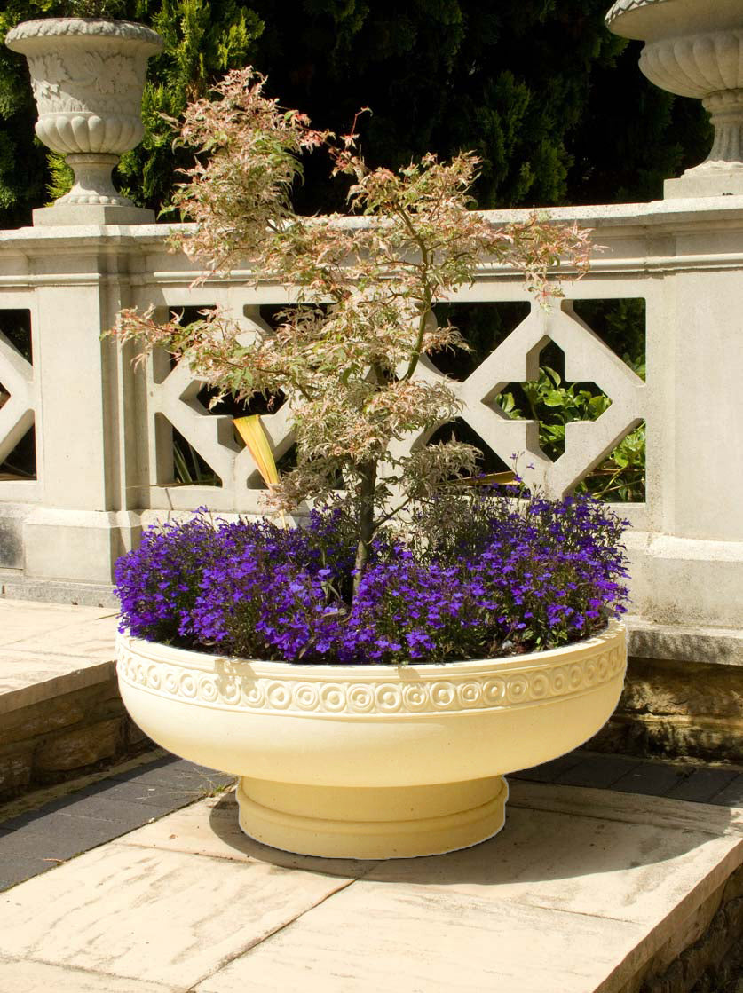 81.5cm Romanesque Bowl Stone Planter