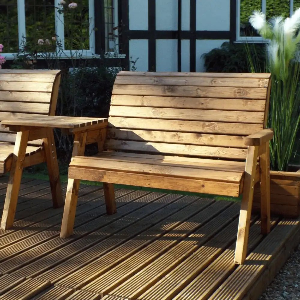 Dual Bench Love Seats available for your garden