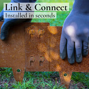 Quick Lawn Ledging Instalation