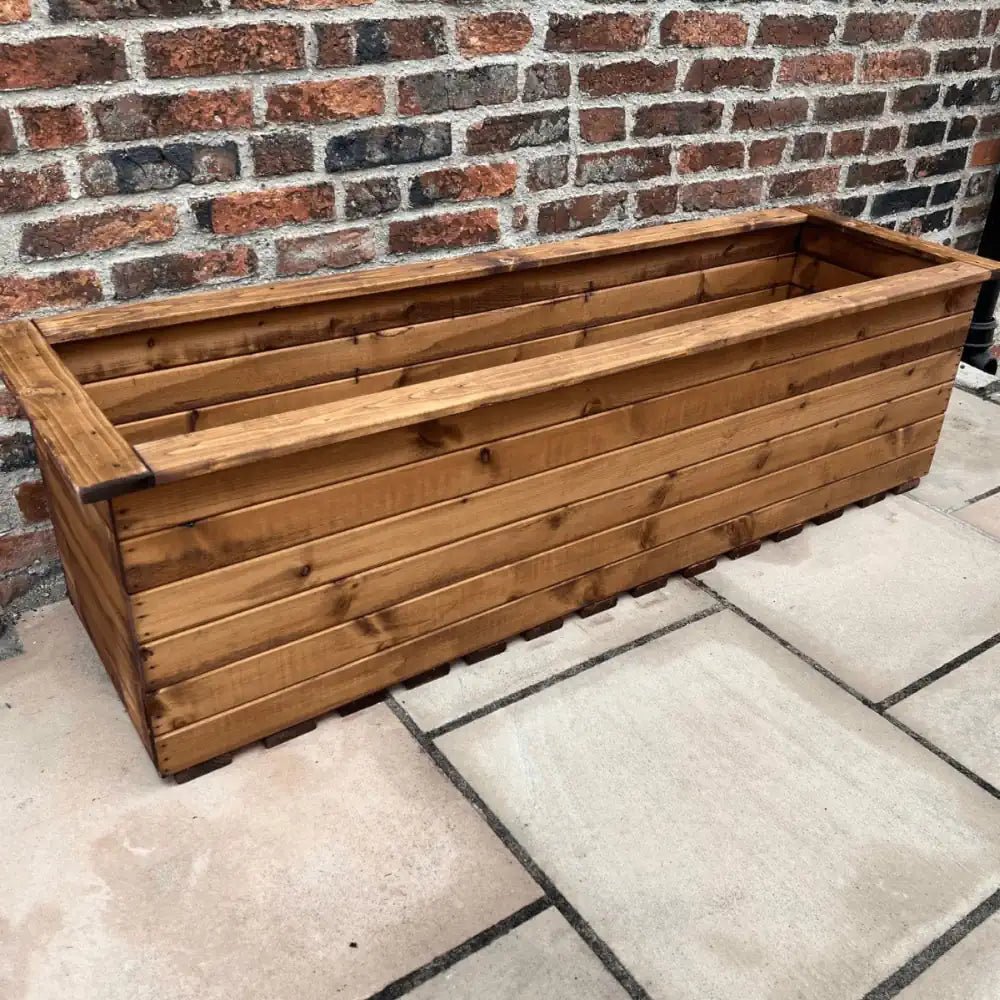 Natural Plant Pot by Woven WOod