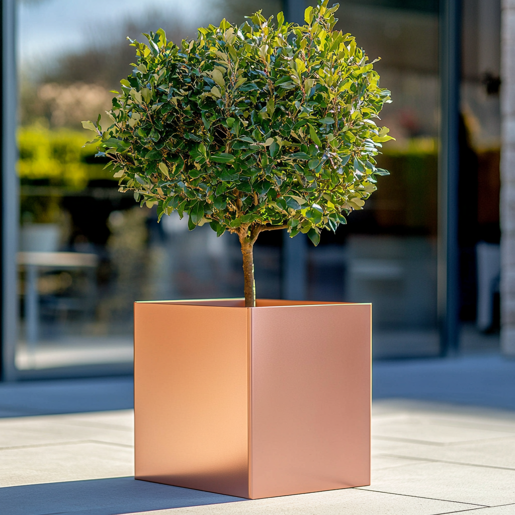 Rose Gold Cube
