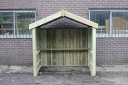 X- Large Smoking Shelter (Apex Roof)