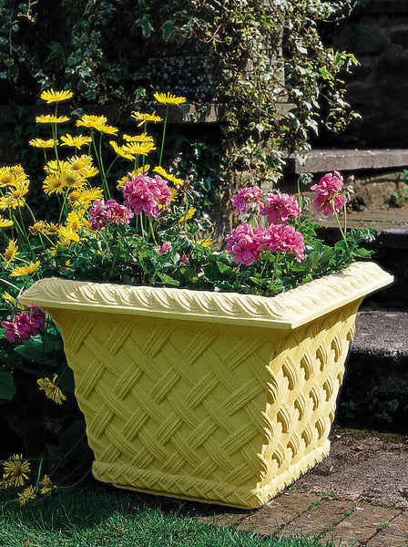 47cm Elizabethan Box Stone Planter