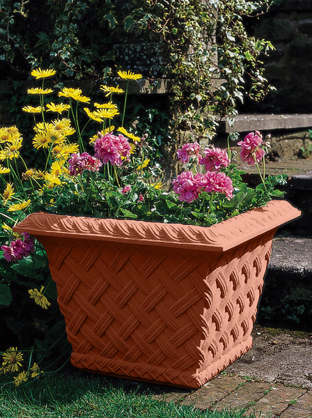 47cm Elizabethan Box Stone Planter