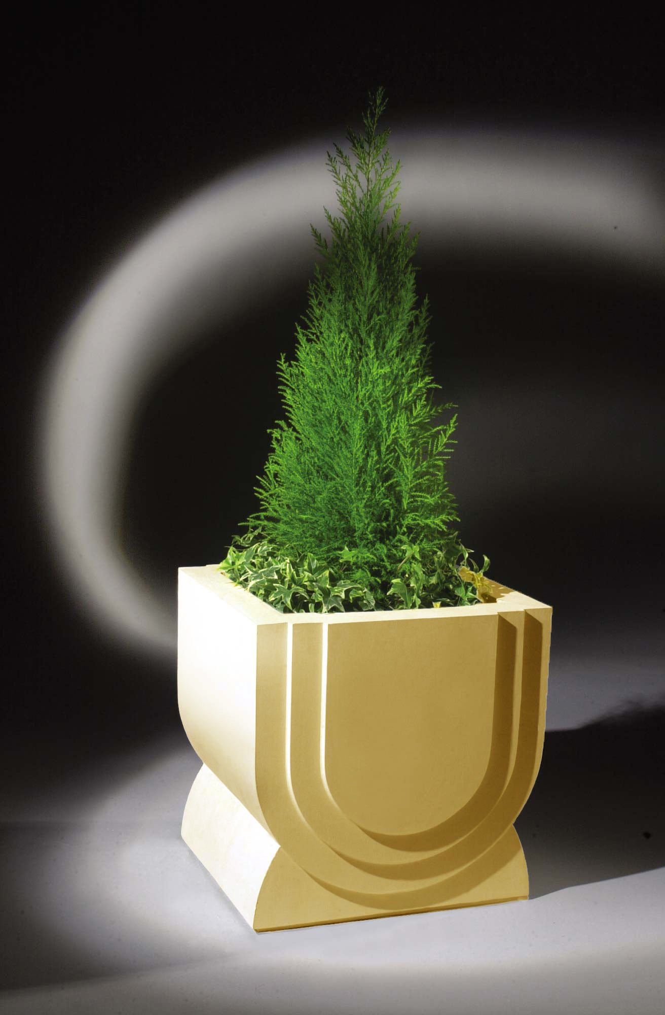 42cm Arc (lightweight) Stone Planter