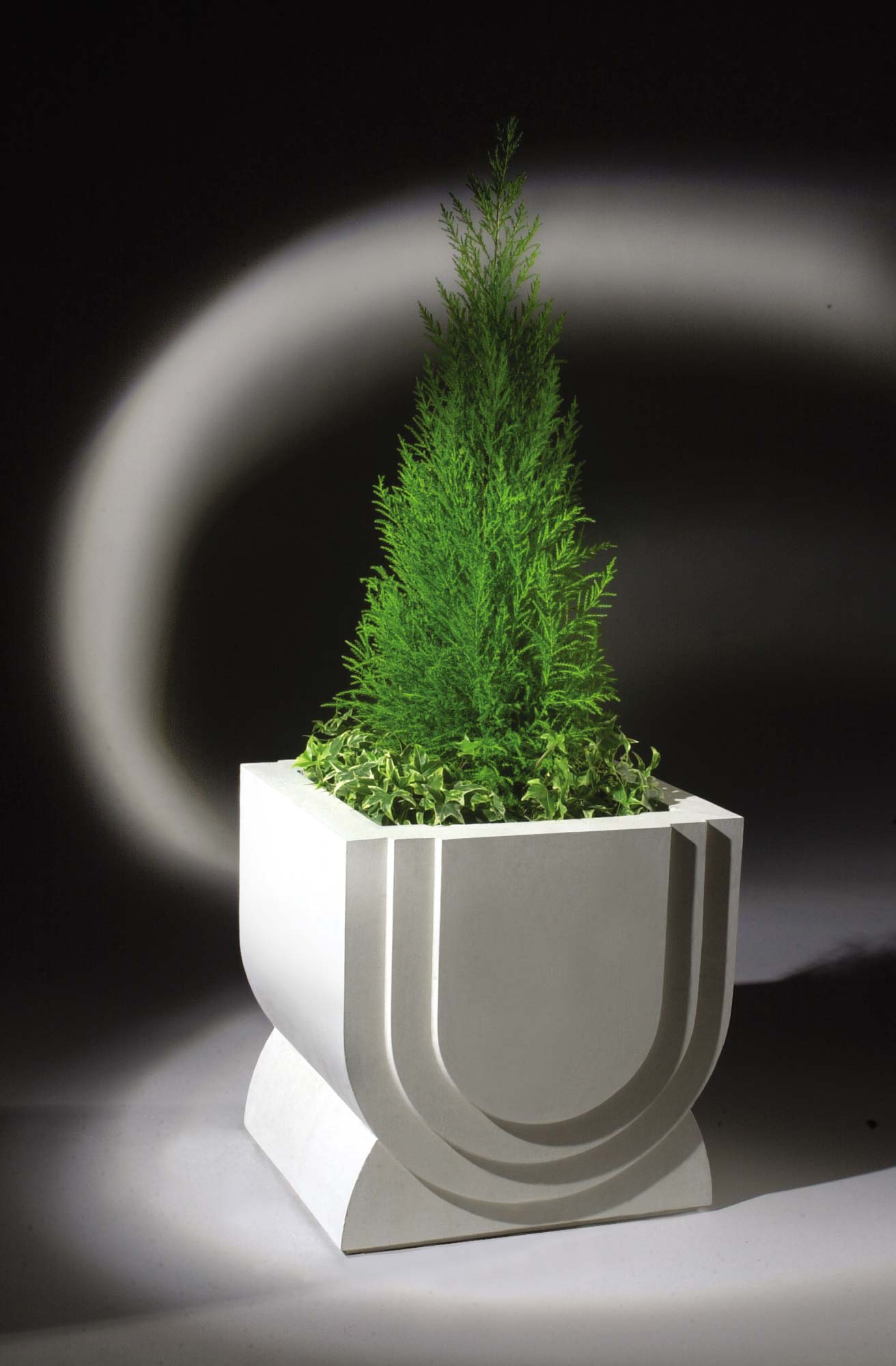 42cm Arc (lightweight) Stone Planter