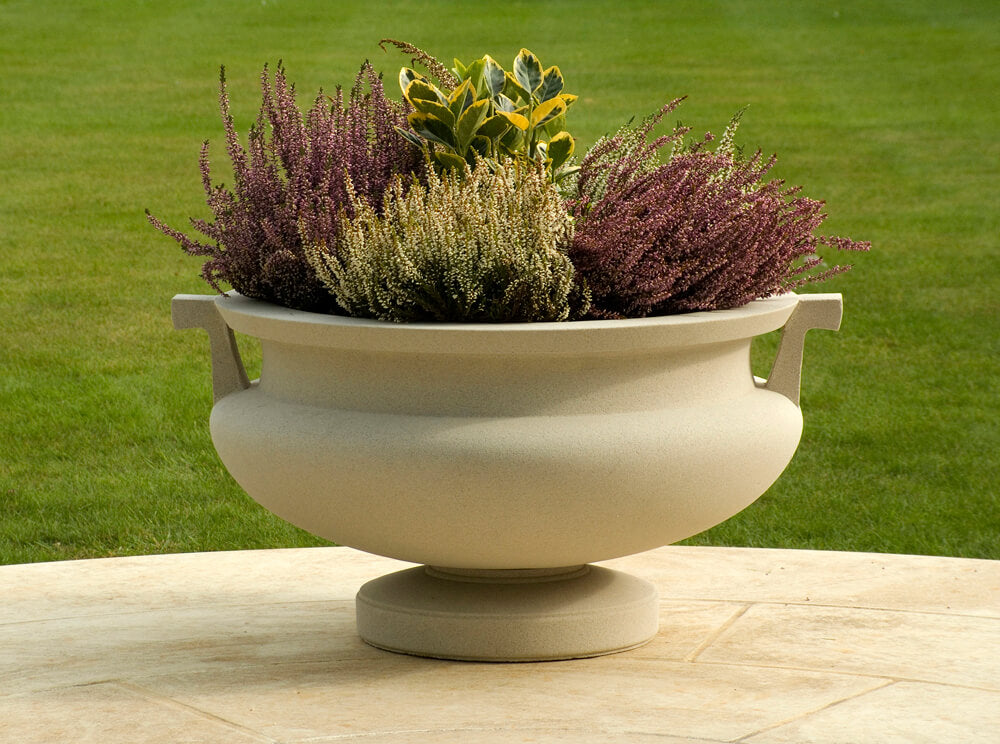 63cm Small Olympian Bowl Stone Planter