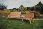 Valley Five Seat Set with 1 Two-Seater Bench, 1 Three-Seater Bench