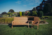 Valley Four Seat Set with 1 Chair, 1 Three-Seater Bench