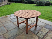 Valley Four Seat Round Table - 113cm Diameter