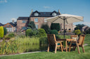 Valley Four Seater Square with 4 Chairs