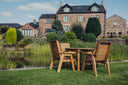 Valley Four Seater Round with 4 Chairs