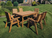 Valley Six Seater Set with 6 Chairs