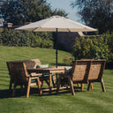 Valley Ten Seat Set 1795 Table with 2 Two-Seater Benches & 2 Three-Seater Benches