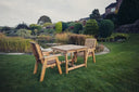 Valley Two Seat Bistro Set 99cm Table with 2 Chairs