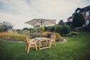 Valley Two Seat Bistro Set 99cm Table with 2 Chairs