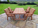 Valley Four Seat Set 1795 Table with 4 Chairs