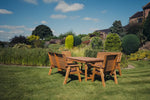 Valley Eight Seat Set with 2 Chairs & 2 Three-Seater Benches