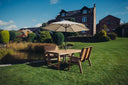 Valley Four Seat Set 99cm Table with 2 Two-Seater Benches