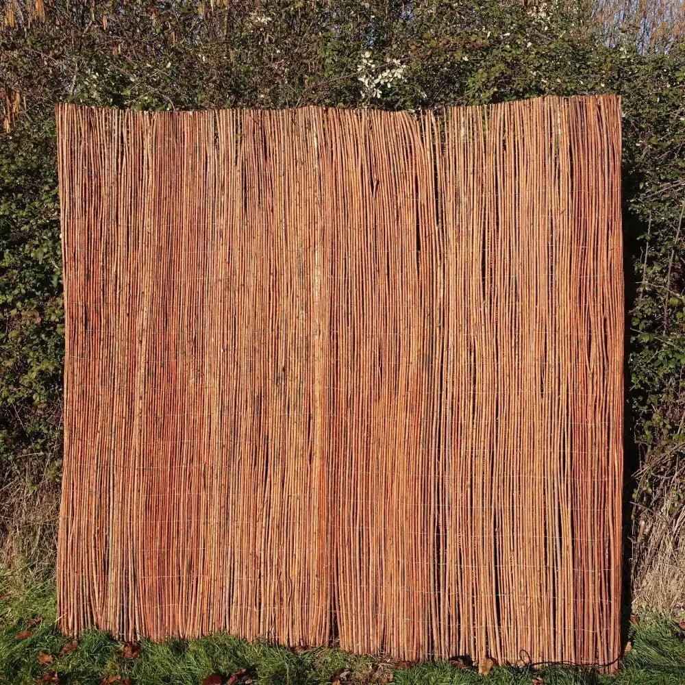 Rustic Willow Screening for a Natural Look