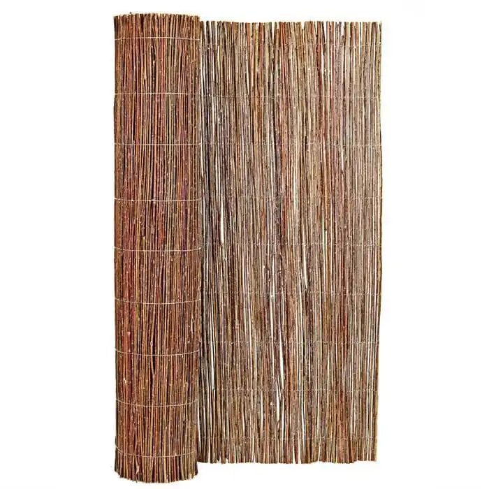 Premium Willow Fence Screening for Durability and Strength with Large Screening - Woven Wood
