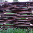 Planters edging artisan natural willow woven edging by Woven Wood Tulipy