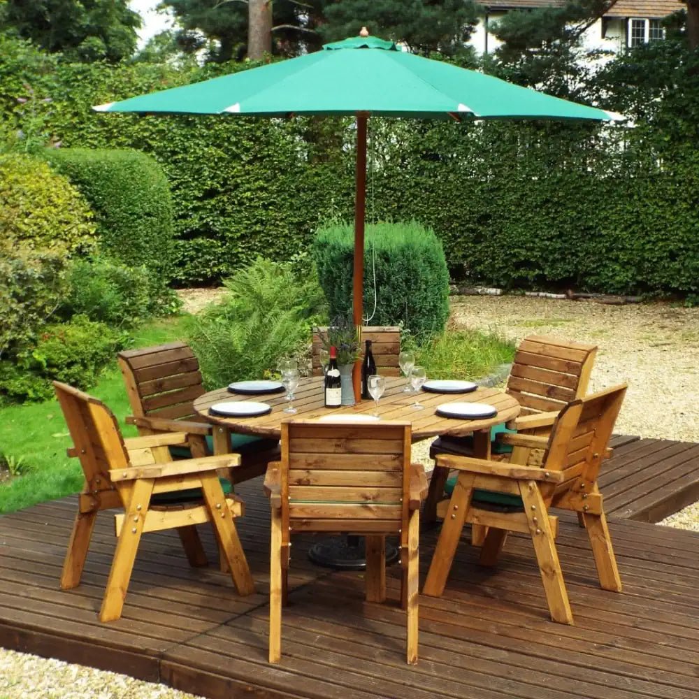 Upgrade your patio with a chic Patio Bistro Set made from high-quality Teak Garden Furniture, perfect for morning coffee or evening drinks.