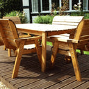 Create a relaxing sanctuary in your outdoor space with this inviting lawn furniture set, featuring plush cushions and a weather-resistant table.