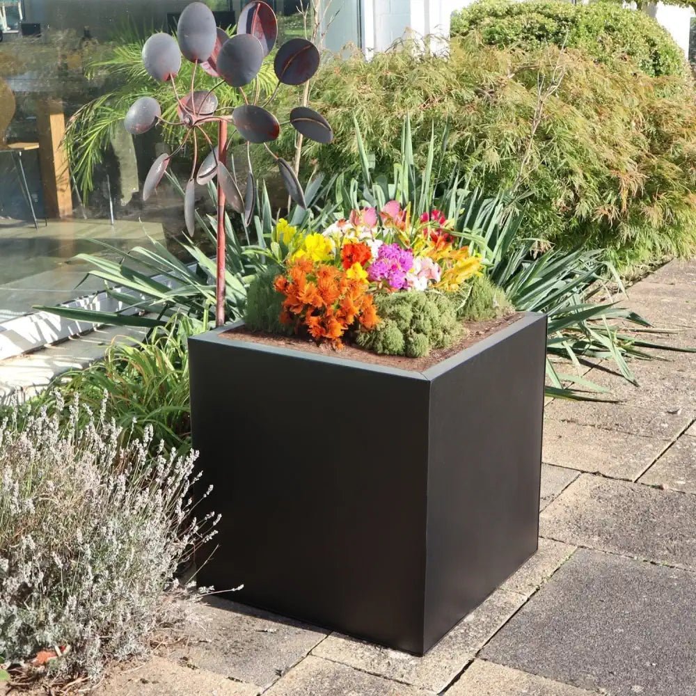 Galvanised Metal Trough Planter