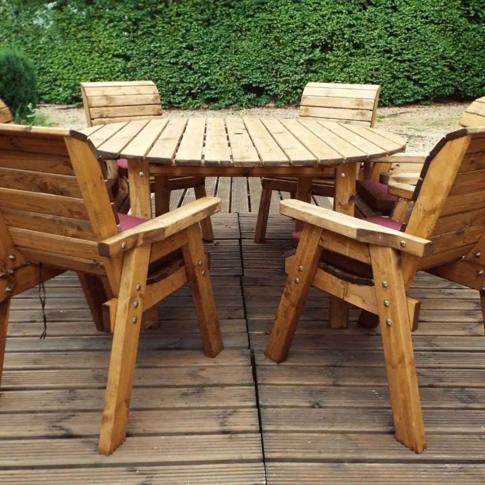 Wooden Garden Furniture for Rustic Charm