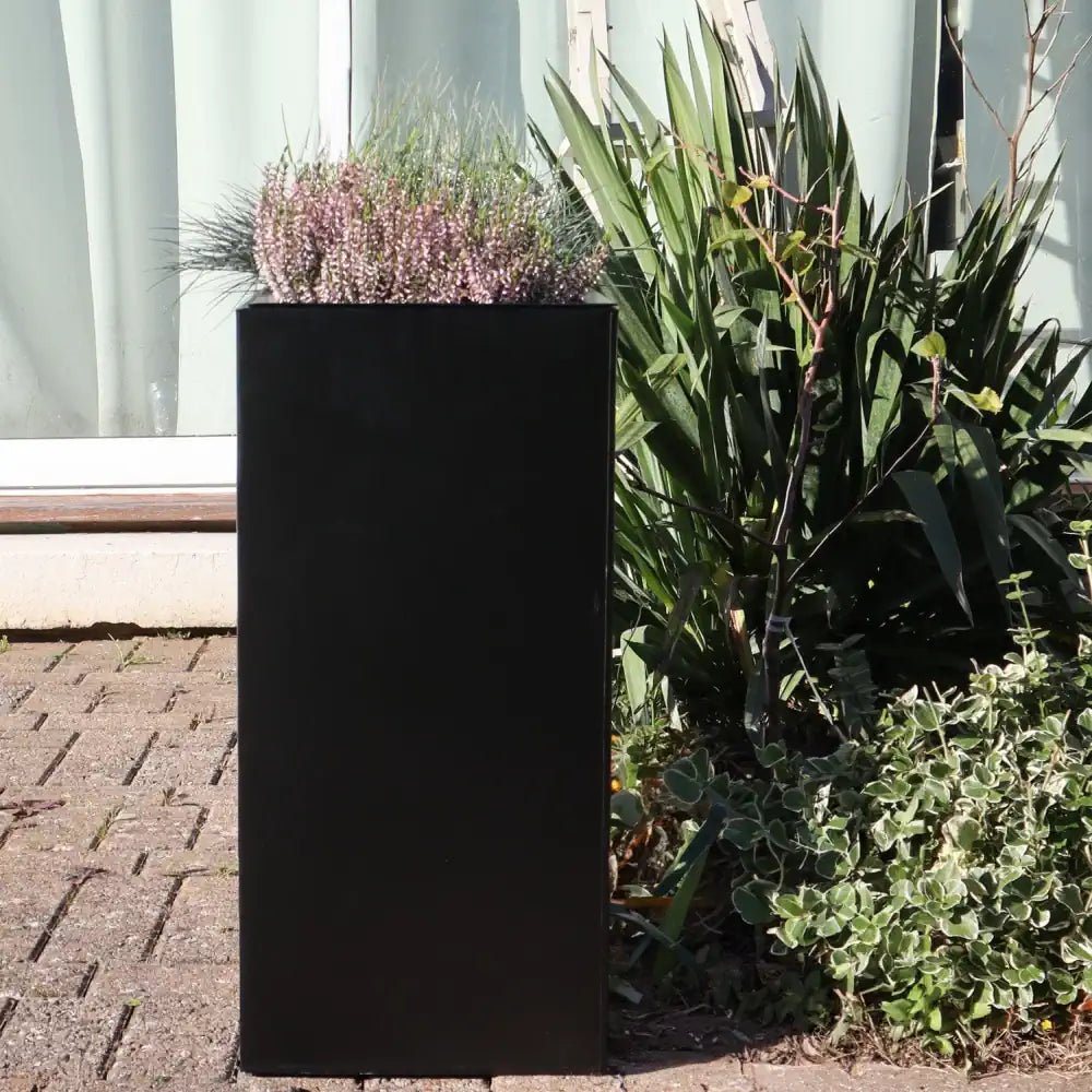 Tall trough planters with a 60 litre volume, perfect for growing large plants