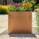 75cm Long Zinc Galvanised Copper 90cm Tall Trough Planter