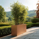 80cm Long Zinc Galvanised Copper 60cm Tall Trough Planter
