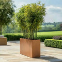 90cm Long Zinc Galvanised Copper 60cm Tall Trough Planter
