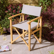 Ascot Folding Director's Chair - Slate Grey