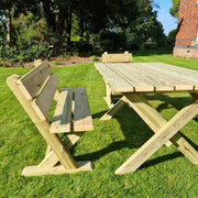 ashcombe table set seater outdoor wooden furniture